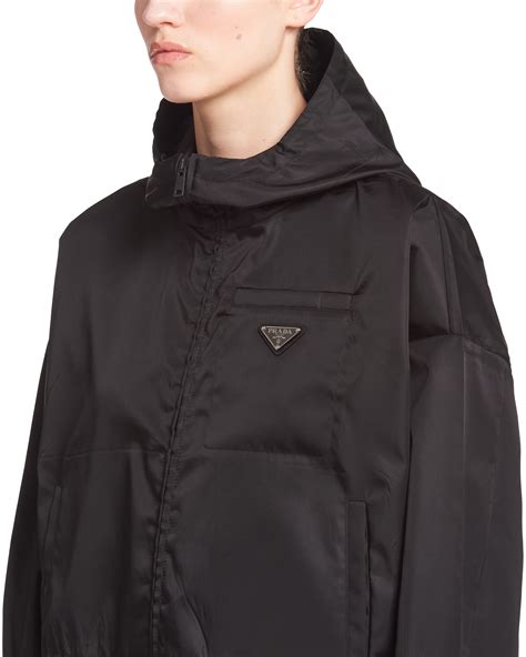 prada nylon colorblock jacket|prada technical jacket.